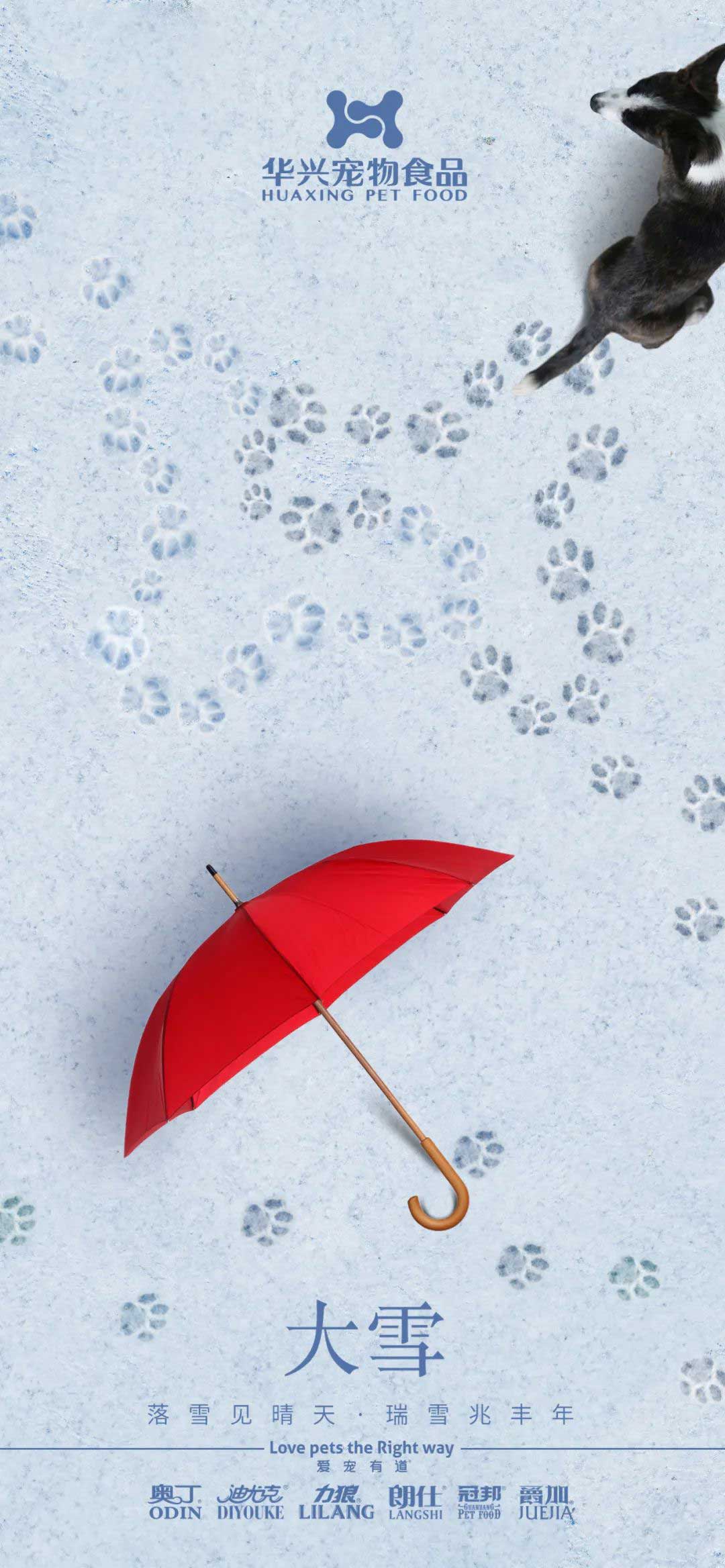 大雪節氣—華興寵物食品
